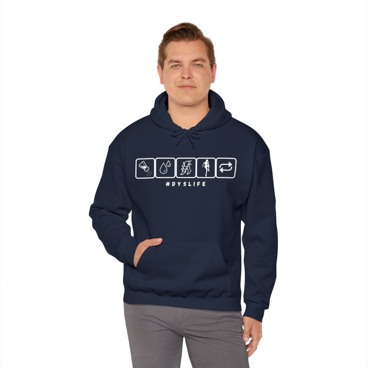 #DysLife: Unisex Heavy Blend™ Hooded Sweatshirt - Image 9